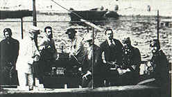 Marconi test at sea